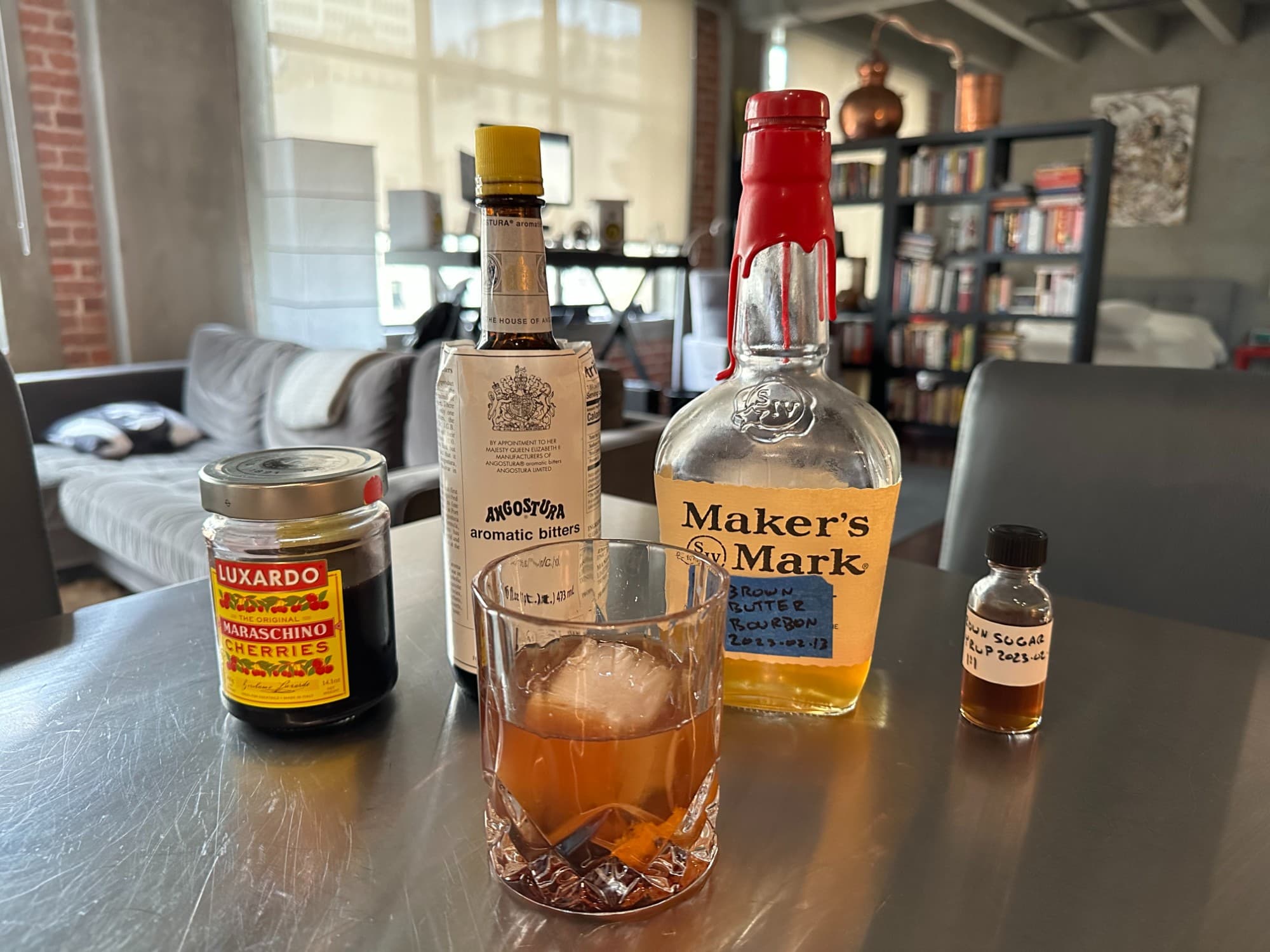 Brown Butter Old Fashioned